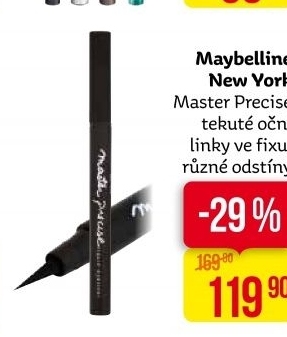 Oční linky ve fixu Master Precise Maybelline