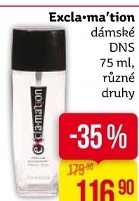 Deodorant parfémovaný Exclamation