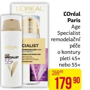 Krém pleťový remodelační Age Specialist L'oréal