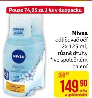 Odličovače očí Nivea