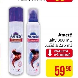 Lak na vlasy Ameté