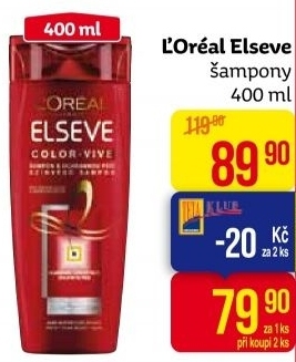 Šampon Elséve L'Oréal