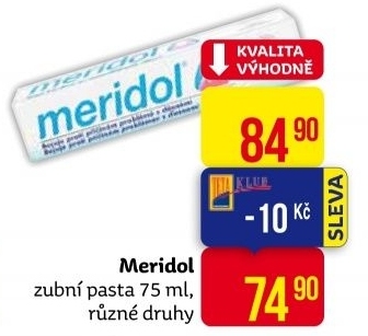 Pasta na zuby Meridol