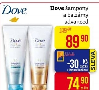 Šampon Advanced Hair Series Dove