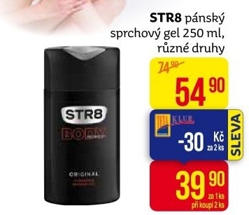 Sprchový gel pánský STR8