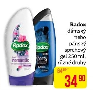 Sprchový gel Radox