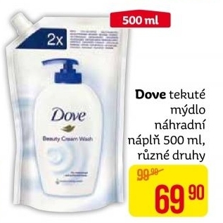 Tekuté mýdlo Dove - náhradní náplň