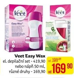 Sada depilační dámská Easy Wax Veet