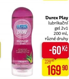 Gel lubrikační 2v1 Play Durex