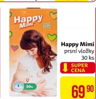 Prsní vložky Happy Mimi