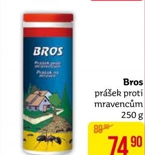 Přípravek proti mravencům prášek Bros