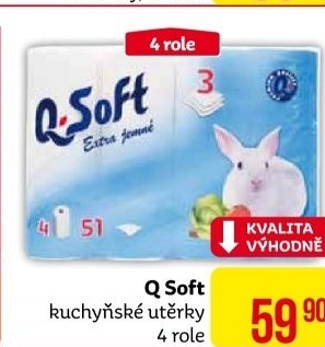 Utěrky kuchyňské Q Soft