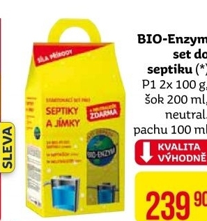 Set čističů odpadů Bio-Enzym Bioprospect