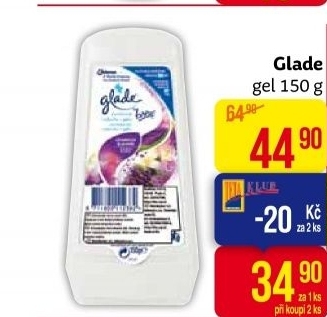 Osvěžovač vzduchu gel Glade by Brise