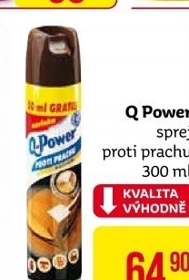 Sprej proti prachu Q power