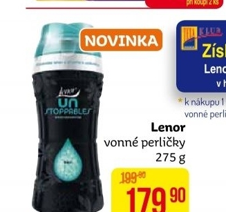 Vonné perličky do pračky Lenor UNstoppables