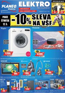 akční leták Planeo Elektro 11.5.2016-17.5.2016