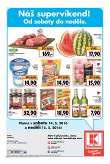 akční leták Kaufland 12.5.2016-18.5.2016