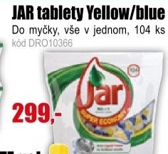 Jar All in 1 kapsle do myčky 104 ks