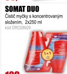 SOMAT čistič myčky 2x250ml