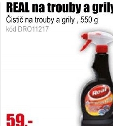 REAL na trouby a grily 550g