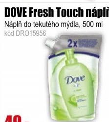 DOVE mýdlo tekuté Fresh Touch náplň 500ml