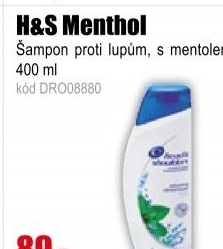 Šampon H&S Mentol 400ml