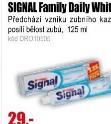 Zubní pasta SIGNAL Family Daily White 125ml