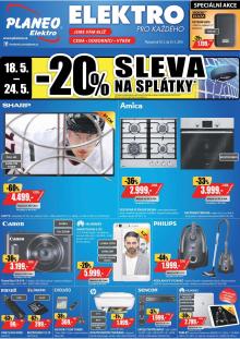 akční leták Planeo Elektro 18.5.2016-24.5.2016