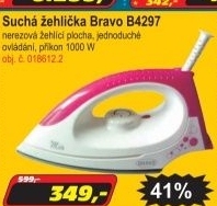 Suchá žehlička Bravo B4297