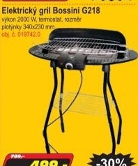 Elektrický gril Bossini G218