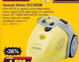 Vysavač Zelmer ZVC305SM