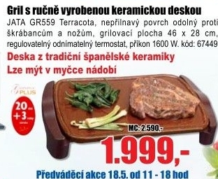 Gril JATA GR559