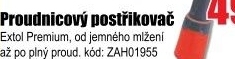 Pistole zahradní Extol Premium, postřikovač