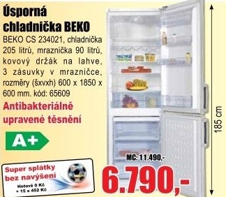 Chlad/mraz BEKO CS 234021 A+