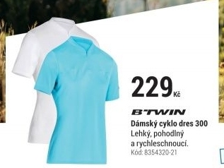 DÁMSKÝ CYKLISTICKÝ DRES 300 MODRÝ