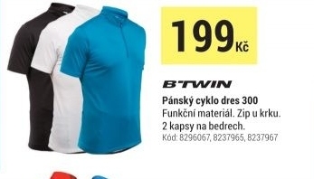 PÁNSKÝ CYKLISTICKÝ DRES 300 MODRÝ
