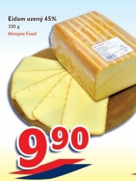 Sýr Eidam uzený 45%
