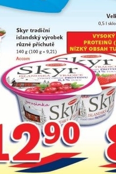 Dezert zakysaný Skyr Kapucín