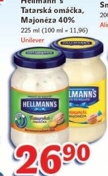 Tatarská omáčka Hellmann's