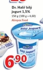 Bílý jogurt Dr.Halíř