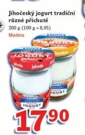 Jogurt jihočeský Madeta