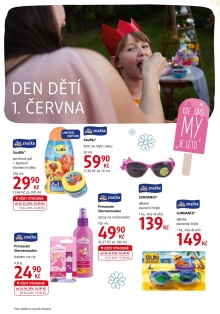 akční leták dm drogerie 18.5.2016-14.6.2016