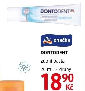 Pasta na zuby Dontodent