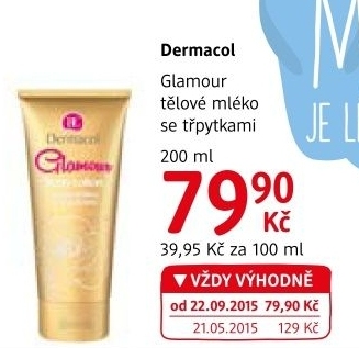 Tělové mléko Glamour Dermacol