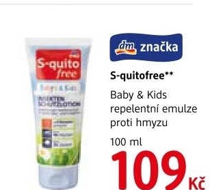 Repelentní emulze proti hmyzu Baby &amp