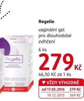 Vaginální gel Intimed Regelle