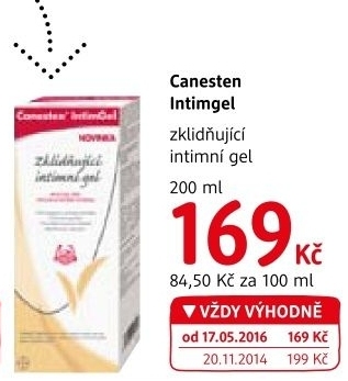 Intimní gel Canesten