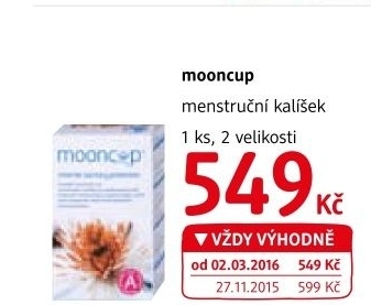 Menstruační kalíšek Mooncup