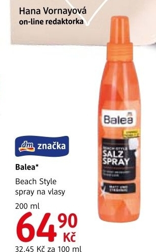 Sprej na vlasy Beach Style Balea